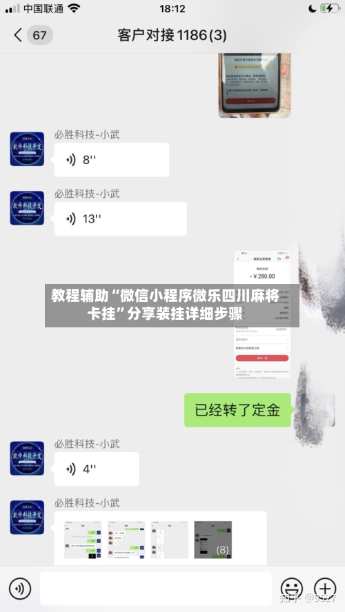 教程辅助“微信小程序微乐四川麻将卡挂”分享装挂详细步骤-第1张图片