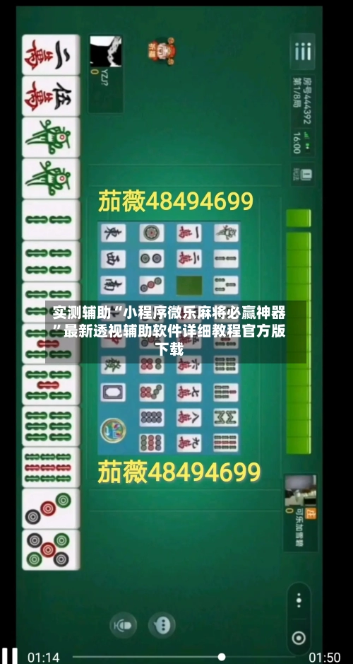 实测辅助“小程序微乐麻将必赢神器	”最新透视辅助软件详细教程官方版下载-第2张图片