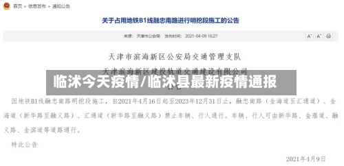 临沭今天疫情/临沭县最新疫情通报-第3张图片