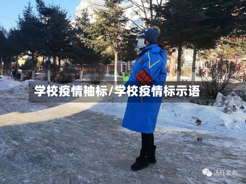 学校疫情袖标/学校疫情标示语-第2张图片