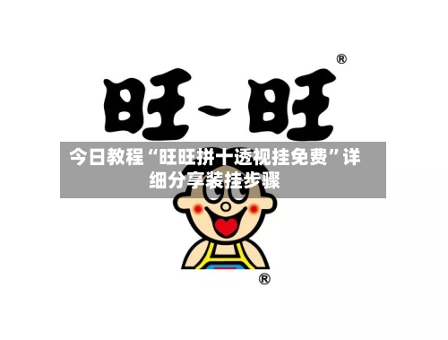 今日教程“旺旺拼十透视挂免费”详细分享装挂步骤-第3张图片