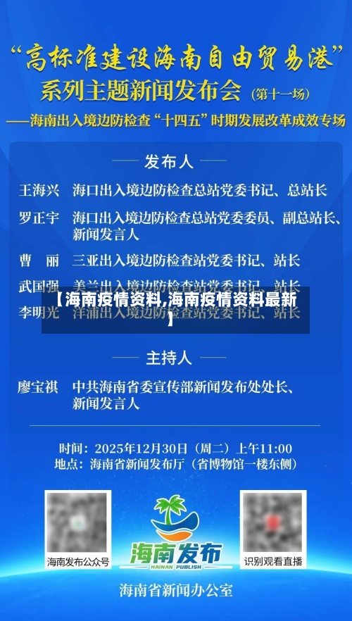【海南疫情资料,海南疫情资料最新】-第2张图片