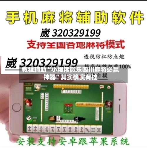 教程辅助“小程序微乐四川麻将必赢神器”其实确实有挂-第2张图片