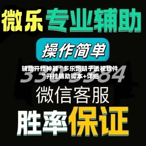 辅助开挂神器“多乐跑胡子透视软件”开挂辅助脚本+详细-第1张图片