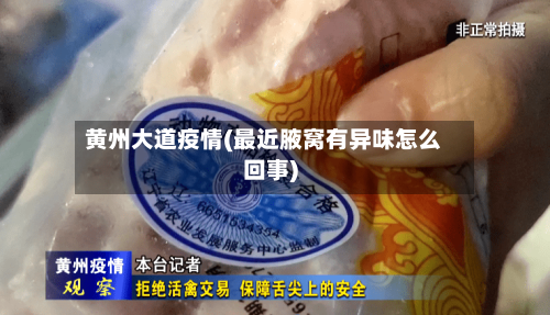 黄州大道疫情(最近腋窝有异味怎么回事)-第1张图片