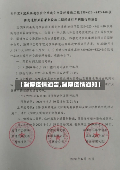 【淄博疫情通告,淄博疫情通知】-第2张图片