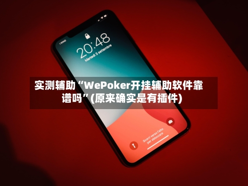 实测辅助“WePoker开挂辅助软件靠谱吗”(原来确实是有插件)-第3张图片