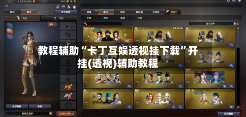 教程辅助“卡丁互娱透视挂下载”开挂(透视)辅助教程-第3张图片