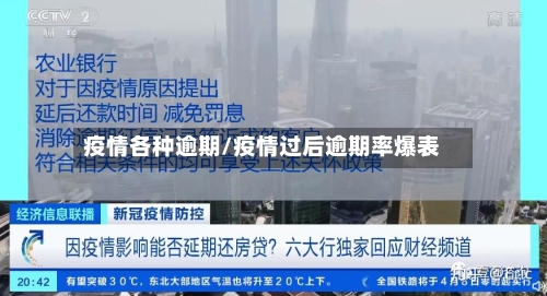 疫情各种逾期/疫情过后逾期率爆表-第2张图片