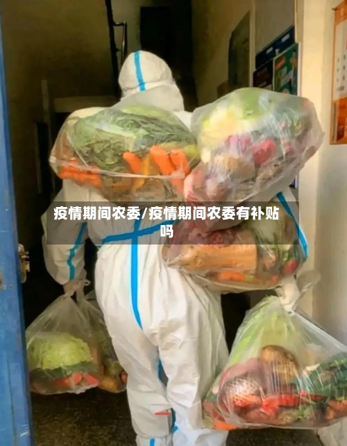 疫情期间农委/疫情期间农委有补贴吗-第2张图片