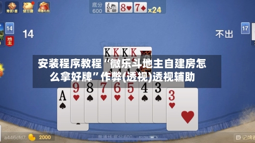 安装程序教程“微乐斗地主自建房怎么拿好牌”作弊(透视)透视辅助-第3张图片