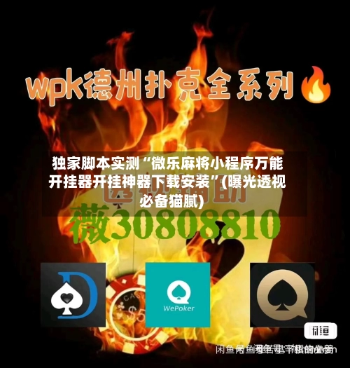 独家脚本实测“微乐麻将小程序万能开挂器开挂神器下载安装	”(曝光透视必备猫腻)-第2张图片