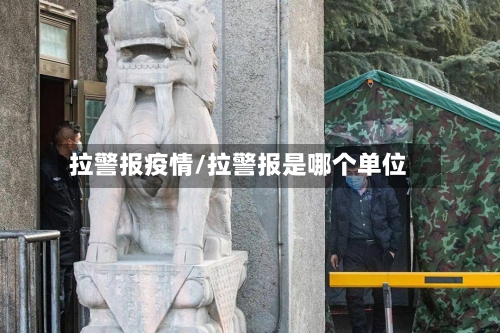 拉警报疫情/拉警报是哪个单位-第2张图片