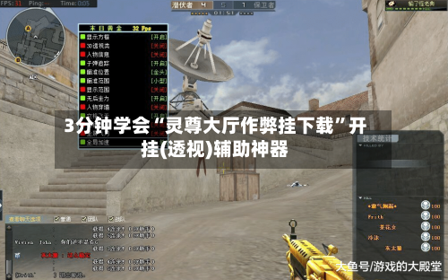 3分钟学会“灵尊大厅作弊挂下载”开挂(透视)辅助神器-第2张图片