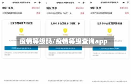 疫情等级码/疫情等级查询app-第1张图片