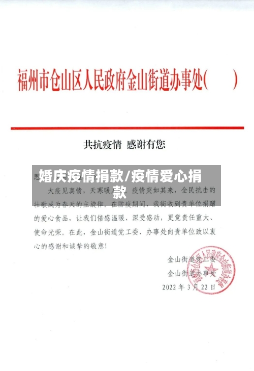 婚庆疫情捐款/疫情爱心捐款-第3张图片
