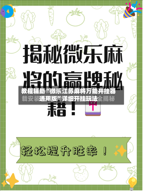 教程辅助“微乐江苏麻将万能开挂器通用版	”详细开挂玩法-第2张图片