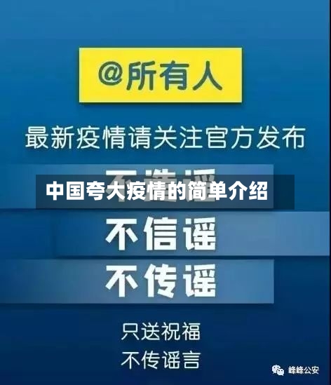 中国夸大疫情的简单介绍-第2张图片