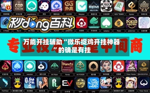 万能开挂辅助“微乐捉鸡开挂神器	”的确是有挂-第2张图片