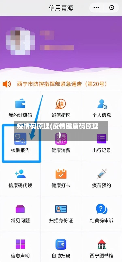 疫情码原理(疫情健康码原理)