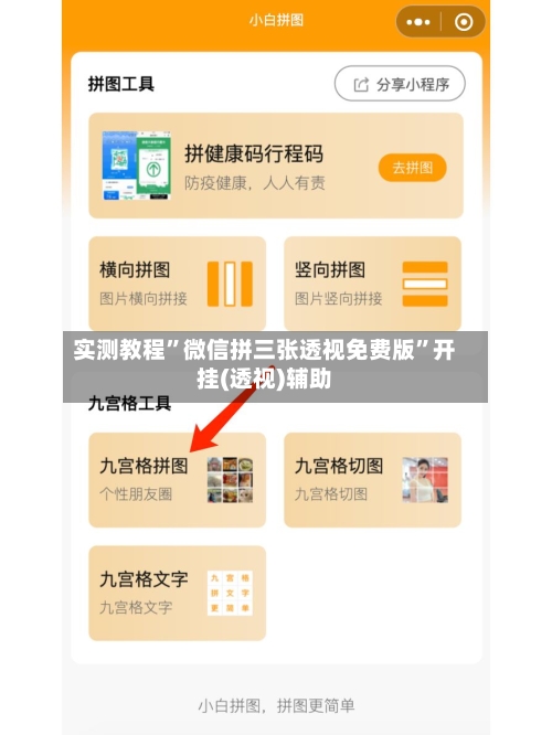 实测教程”微信拼三张透视免费版”开挂(透视)辅助-第2张图片