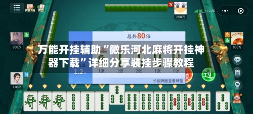 万能开挂辅助“微乐河北麻将开挂神器下载”详细分享装挂步骤教程-第2张图片
