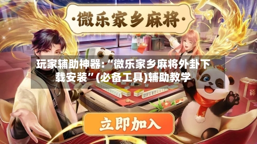 玩家辅助神器:“微乐家乡麻将外卦下载安装”(必备工具)辅助教学-第2张图片
