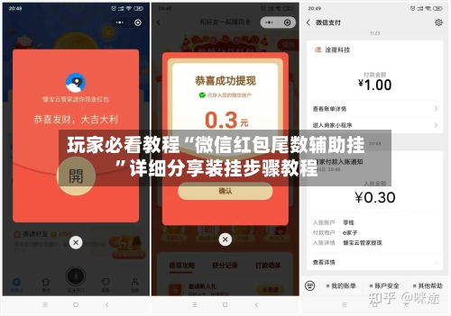 玩家必看教程“微信红包尾数辅助挂”详细分享装挂步骤教程-第1张图片