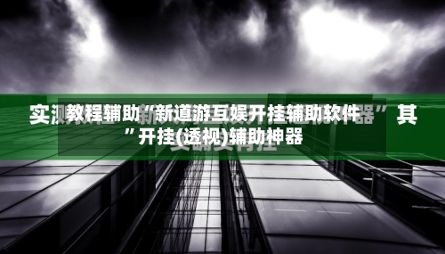 教程辅助“新道游互娱开挂辅助软件	”开挂(透视)辅助神器-第3张图片