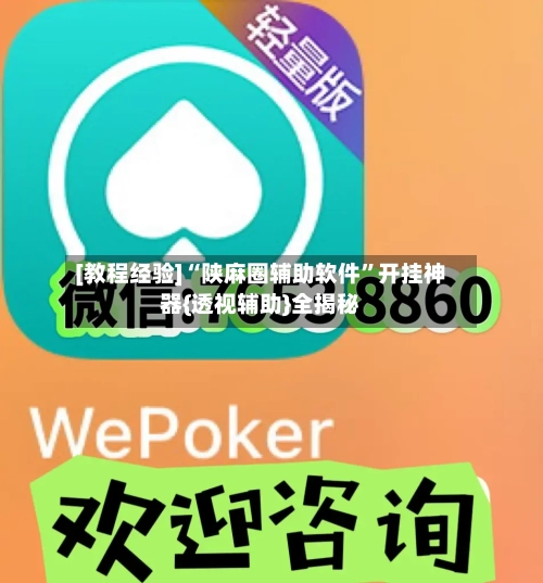 [教程经验]“陕麻圈辅助软件”开挂神器{透视辅助}全揭秘-第1张图片