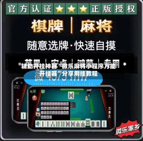 辅助开挂神器“微乐麻将小程序万能开挂器”分享用挂教程-第2张图片