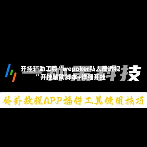开挂辅助工具“wepoker私人局透视”开挂辅助脚本+详细开挂-第2张图片
