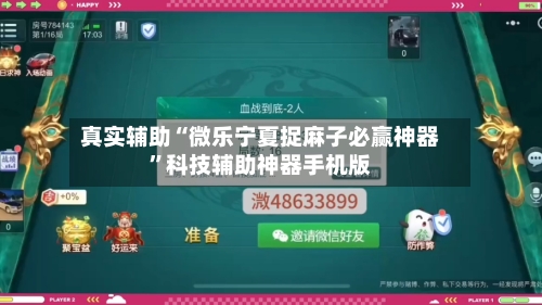 真实辅助“微乐宁夏捉麻子必赢神器”科技辅助神器手机版-第1张图片