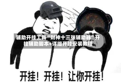 辅助开挂工具“财神十三张辅助器”开挂辅助脚本+详细开挂安装教程-第1张图片