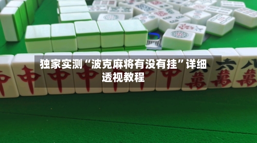 独家实测“波克麻将有没有挂”详细透视教程-第3张图片