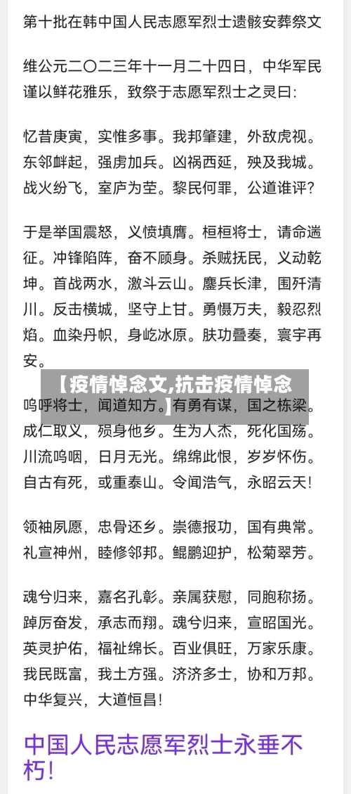 【疫情悼念文,抗击疫情悼念】-第3张图片