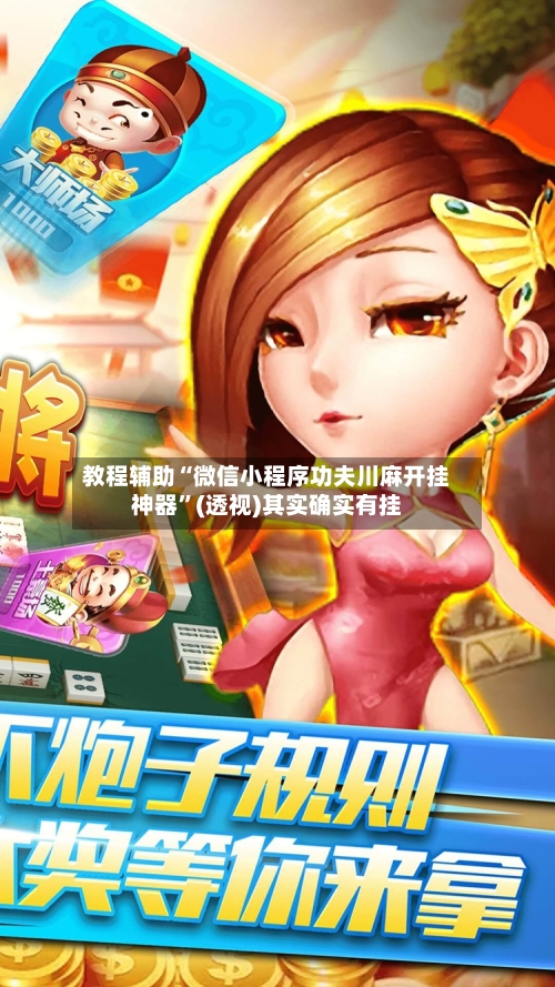 教程辅助“微信小程序功夫川麻开挂神器”(透视)其实确实有挂-第2张图片