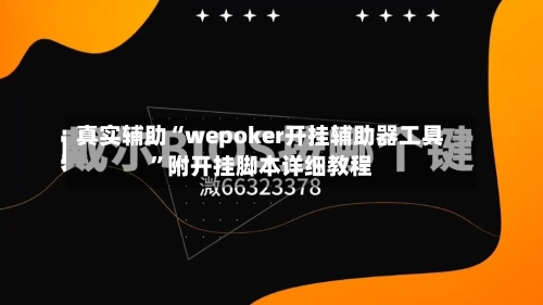 真实辅助“wepoker开挂辅助器工具	”附开挂脚本详细教程-第1张图片