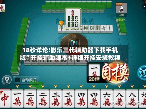 18秒详论!微乐三代辅助器下载手机版”开挂辅助脚本+详细开挂安装教程-第3张图片