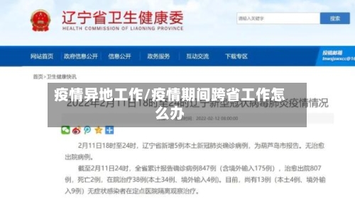 疫情异地工作/疫情期间跨省工作怎么办-第3张图片