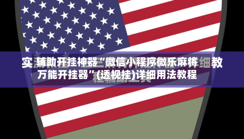 辅助开挂神器“微信小程序微乐麻将万能开挂器”(透视挂)详细用法教程-第2张图片