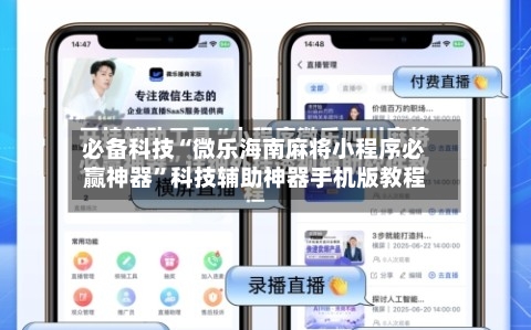 必备科技“微乐海南麻将小程序必赢神器”科技辅助神器手机版教程-第1张图片