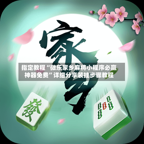 指定教程“微乐家乡麻将小程序必赢神器免费”详细分享装挂步骤教程-第2张图片