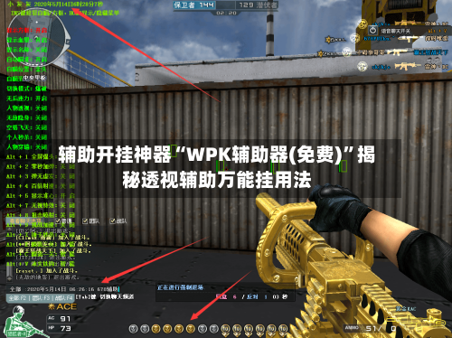 辅助开挂神器“WPK辅助器(免费)”揭秘透视辅助万能挂用法-第1张图片