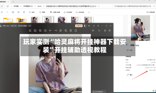 玩家实测“哈灵麻将开挂神器下载安装	”开挂辅助透视教程-第1张图片
