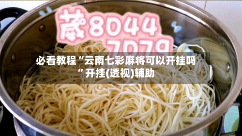 必看教程“云南七彩麻将可以开挂吗”开挂(透视)辅助-第3张图片