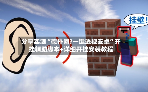 分享实测“德扑圈?一键透视安卓”开挂辅助脚本+详细开挂安装教程-第3张图片