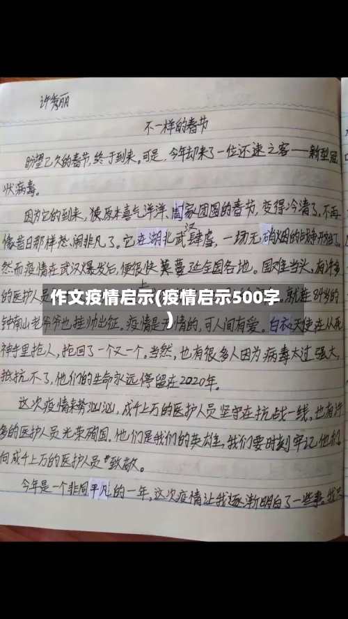 作文疫情启示(疫情启示500字)-第2张图片