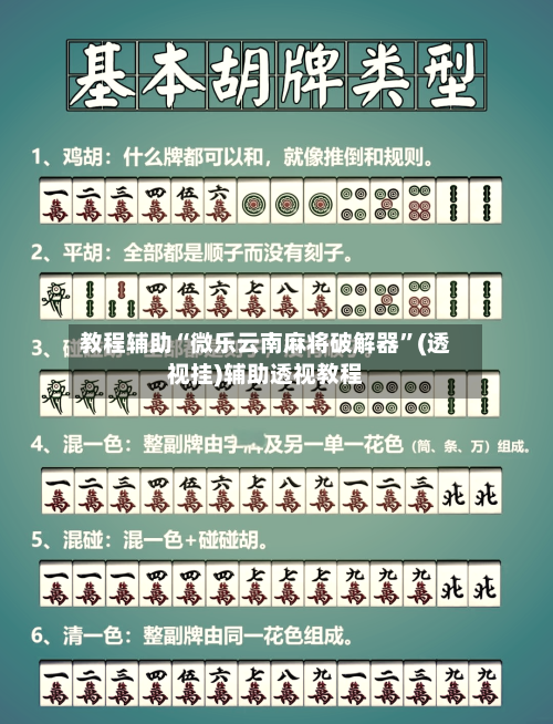 教程辅助“微乐云南麻将破解器	”(透视挂)辅助透视教程-第2张图片