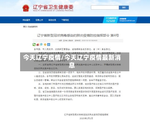 今天辽宁疫情/今天辽宁疫情最新消息-第1张图片
